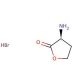 (S)-(−)-α-Amino-γ-butyrolactone hydrobromide (CAS 15295-77-9) - chemical structure image