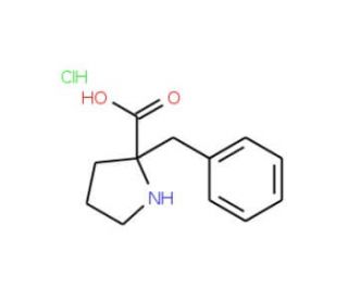 (S)-alpha-Benzylproline HCl (CAS 637020-57-6) - chemical structure image