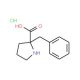(S)-alpha-Benzylproline HCl (CAS 637020-57-6) - chemical structure image