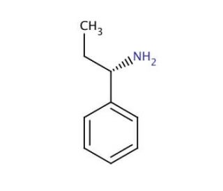 (S)-(&minus;)-&alpha;-Ethylbenzylamine (CAS 3789-59-1) - chemical structure image