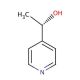 (S)-(−)-α-Methyl-4-pyridinemethanol (CAS 54656-96-1) - chemical structure image