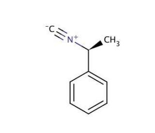 (S)-(&minus;)-&alpha;-Methylbenzyl isocyanide (CAS 21872-32-2) - chemical structure image