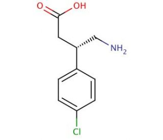 (S)-Baclofen - chemical structure image