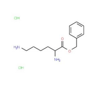 (S)-Benzyl 2,6-diamino-hexanoate 2HCl (CAS 16142-09-9) - chemical structure image