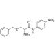 S-Benzyl-L-cysteine p-nitroanilide (CAS 7436-62-6) - chemical structure image