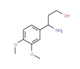 (S)-beta-(3,4-dimethoxyphenyl)alaninol - chemical structure image