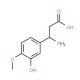 (S)-beta-(3-hydroxy-4-methoxyphenyl)alanine (CAS 54503-13-8) - chemical structure image