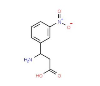 (S)-beta-(3-nitrophenyl)alanine (CAS 734529-57-8) - chemical structure image