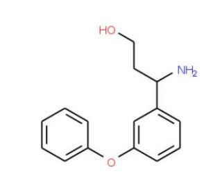 (S)-beta-(3-phenoxyphenyl)alaninol - chemical structure image