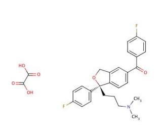 (S)-Citalopram Fluorophenylmethanone Oxalate Impurity - chemical structure image
