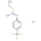 S-Ethyl-N-[4-(trifluoromethyl)phenyl]isothiourea hydrochloride (CAS 163490-78-6) - chemical structure image