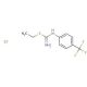 S-Ethyl N-[4-Triflurormethyl)phenyl]isothiourea, Hydrochloride (CAS 163490-78-6) - chemical structure image