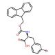 (S)-Fmoc-3-bromo-L-phenylalanine (CAS 220497-48-3) - chemical structure image