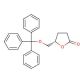 (S)-(+)-γ-Trityloxymethyl-γ-butyrolactone (CAS 73968-62-4) - chemical structure image