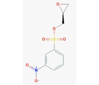 (S)-(&plus;)-Glycidyl Nosylate (CAS 115314-14-2) - chemical structure image