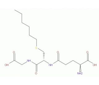 S-Hexylglutathione - chemical structure image