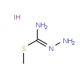 S-Methyl isothiosemicarbazide hydroiodide (CAS 35600-34-1) - chemical structure image