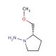 (S)-(−)-1-Amino-2-(methoxymethyl)pyrrolidine (CAS 59983-39-0) - chemical structure image