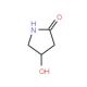 (S)-(−)-4-Hydroxy-2-pyrrolidinone (CAS 68108-18-9) - chemical structure image