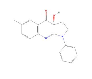 (S)-(&minus;)-Blebbistatin (CAS 856925-71-8) - chemical structure image