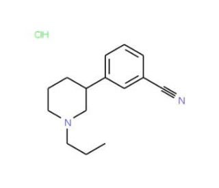 S(&minus;)-DS 121 hydrochloride (CAS 146798-33-6) - chemical structure image