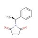 (S)-(−)-N-(1-Phenylethyl)maleimide (CAS 60925-76-0) - chemical structure image