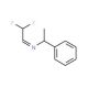 (S)-N-(2,2-Difluoroethylidene)-1-phenylethylamine (CAS 161754-60-5) - chemical structure image