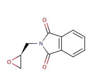 (S)-(&plus;)-N-(2,3-Epoxypropyl)phthalimide (CAS 161596-47-0) - chemical structure image