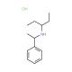(S)-(−)-N-(3-Pentyl)-1-phenylethylamine hydrochloride (CAS 374790-92-8) - chemical structure image