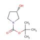 (S)-(+)-N-Boc-3-pyrrolidinol (CAS 101469-92-5) - chemical structure image