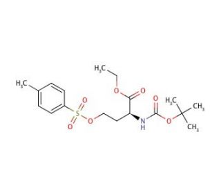 (S)-N-Boc-L-homoserine Ethyl Ester 4-Methylbenzenesulfonate - chemical structure image