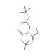 (S)-N-Boc-Pyroglutamic acid tert-butyl ester (CAS 91229-91-3) - chemical structure image