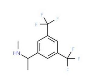 (S)-N-Methyl-1-[3,5-bis(trifluoromethyl)phenyl]ethylamine (CAS 511256-36-3) - chemical structure image