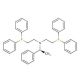 (S)-(−)-N,N-Bis(2-diphenylphosphinoethyl)-1-phenylethylamine (CAS 81510-19-2) - chemical structure image