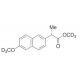 (S)-Naproxen-d6 Methyl Ester (CAS 26159-35-3) - chemical structure image
