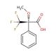 (S)-(−)-α-Methoxy-α-(trifluoromethyl)phenylacetic acid (CAS 17257-71-5) - chemical structure image