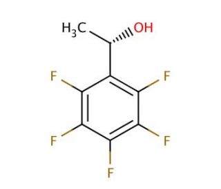 (S)-(&minus;)-&alpha;-Methyl-2,3,4,5,6-pentafluorobenzyl alcohol (CAS 104371-20-2) - chemical structure image