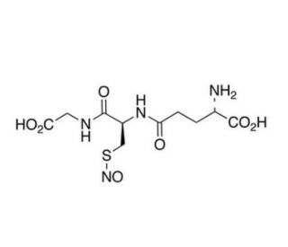 S-Nitrosoglutathione (GSNO) (CAS 57564-91-7) - chemical structure image