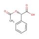(S)-(+)-O-Acetylmandelic acid (CAS 7322-88-5) - chemical structure image