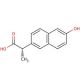 (S)-O-Desmethyl Naproxen (CAS 52079-10-4) - chemical structure image