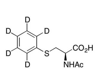 S-Phenyl-d5-mercapturic Acid - chemical structure image