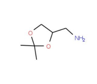 (S)-(&plus;)-(2,2-Dimethyl-[1,3]-dioxolan-4-yl)-methylamine (CAS 82954-65-2) - chemical structure image