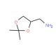 (S)-(+)-(2,2-Dimethyl-[1,3]-dioxolan-4-yl)-methylamine (CAS 82954-65-2) - chemical structure image