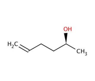 (S)-(&plus;)-5-Hexen-2-ol (CAS 17397-24-9) - chemical structure image