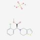 S-(+)-Clopidogrel Hydrogen Sulfate (CAS 120202-66-6) - chemical structure image