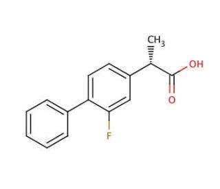 (S)-(&plus;)-Flurbiprofen (CAS 51543-39-6) - chemical structure image