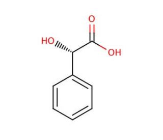 S-(&plus;)-Mandelic acid (CAS 17199-29-0) - chemical structure image