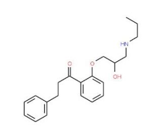 (S)-Propafenone (CAS 107381-32-8) - chemical structure image