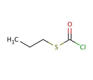 S-Propyl chlorothioformate (CAS 13889-92-4) - chemical structure image