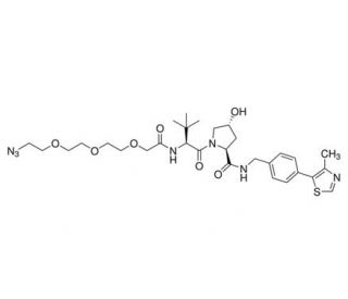 (S,R,S)-AHPC-PEG3-azide (CAS 1797406-80-4) - chemical structure image